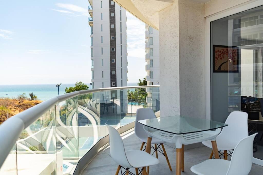 M3 Lujoso Y Comodo Departamento Con Playa 2 Piscinas Cancha De Tenis Jacuzzi Seguridad 24 Horas Manta Εξωτερικό φωτογραφία